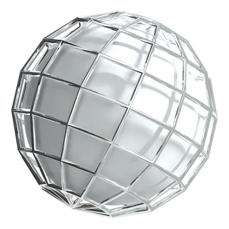 Sphere Abstract Shape  3D Icon