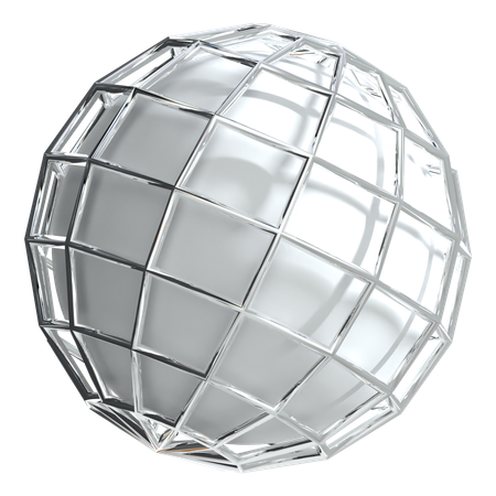 Sphere Abstract Shape  3D Icon