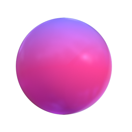 Sphere Abstract Shape  3D Icon