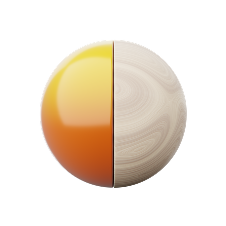 Sphere Abstract Shape  3D Icon