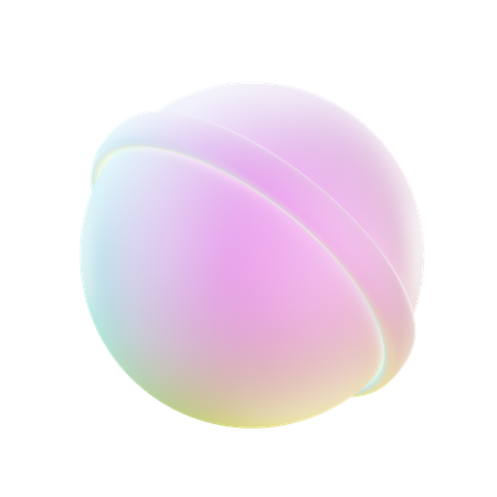 Sphere Abstract Shape  3D Icon