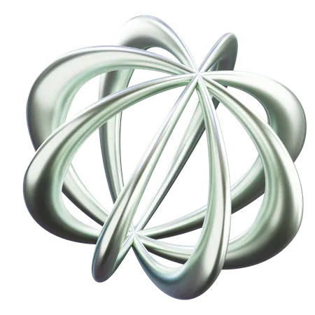 Sphere Abstract Shape  3D Icon