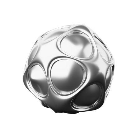 Sphere Abstract Shape  3D Icon
