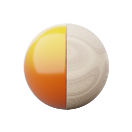 Sphere Abstract Shape  3D Icon