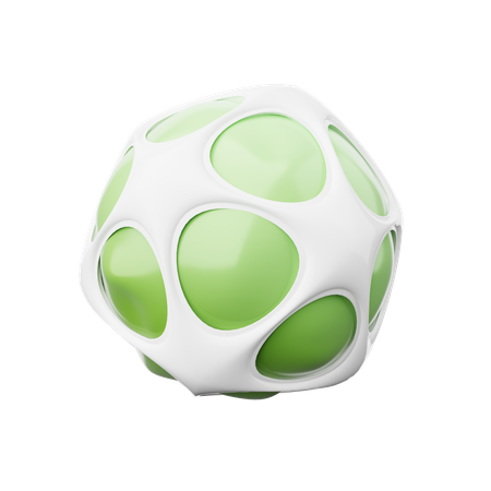 Sphere Abstract Shape  3D Icon