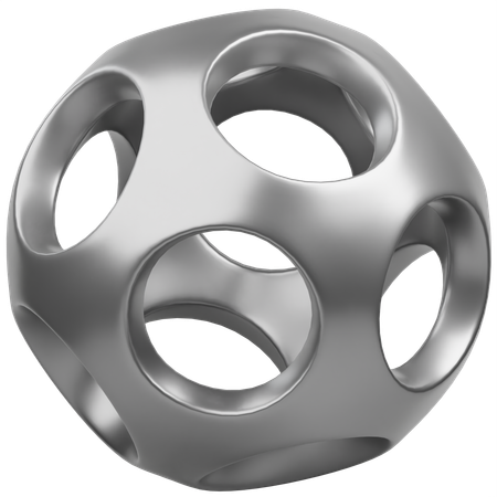 Sphere Ball Abstract Shape  3D Icon