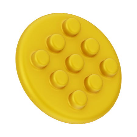 Sphère cratérée  3D Icon