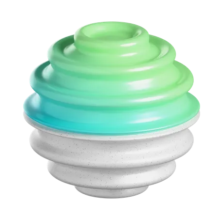 Sphère dynamique  3D Icon