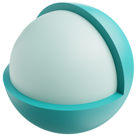 Sphère géométrique  3D Icon