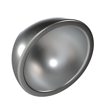 Sphere Metal  3D Icon