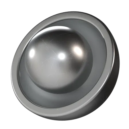 Sphere Metal  3D Icon