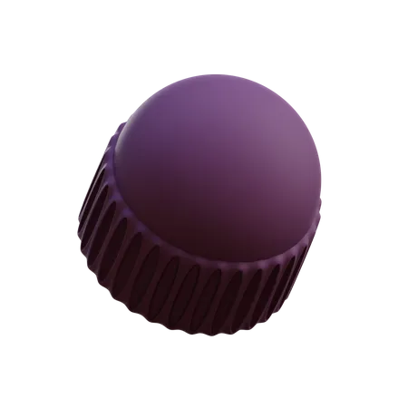 Sphere on Cylinder 3D Icon