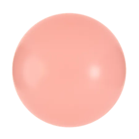 Sphere Shape Illustration In 3 D Design 3D Icon