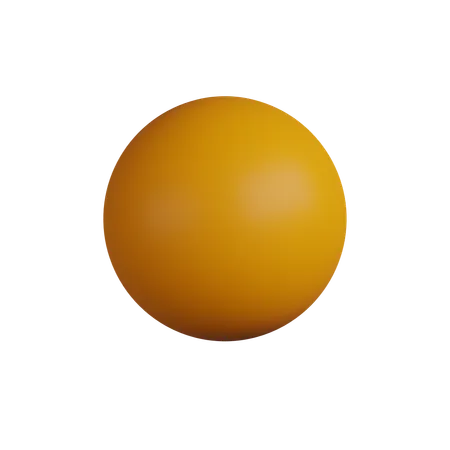 Sphere shape  3D Icon