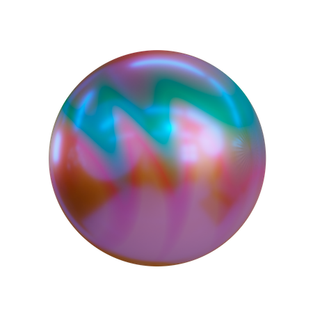 Sphere Shape  3D Icon