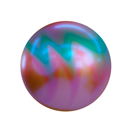 Sphere Shape  3D Illustration