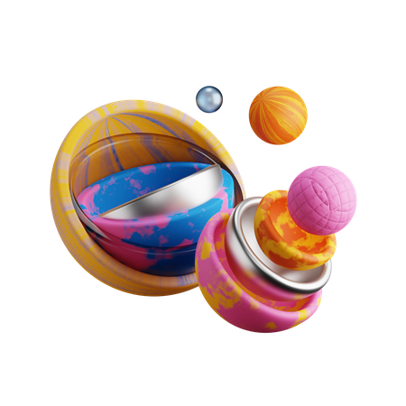 Sphere Stack  3D Icon