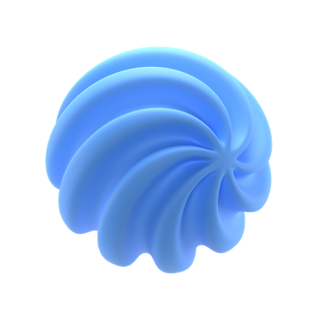 Sphère tordue  3D Icon