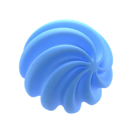 Sphère tordue  3D Icon