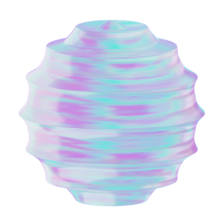 Sphère tordue  3D Icon