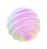 Sphere Twist Abstract Shape