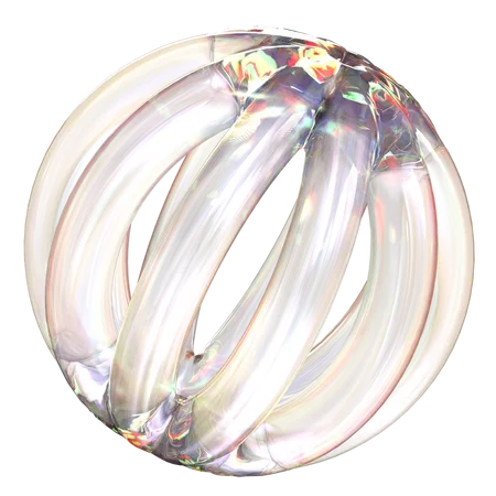 Verre sphérique  3D Icon