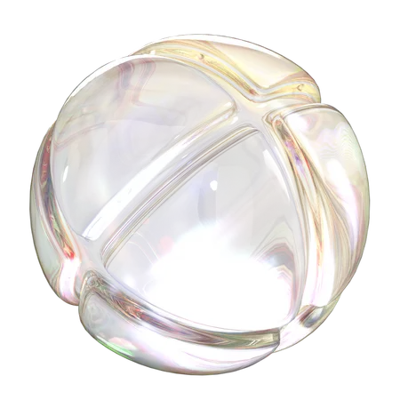 Verre sphérique  3D Icon