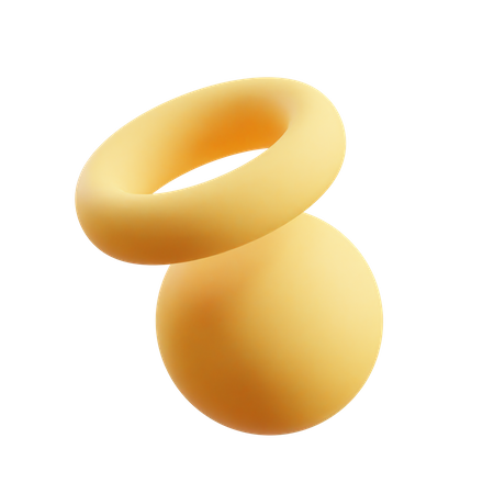 Sphere with halo  3D Icon