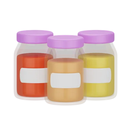 Spice Jar  3D Icon