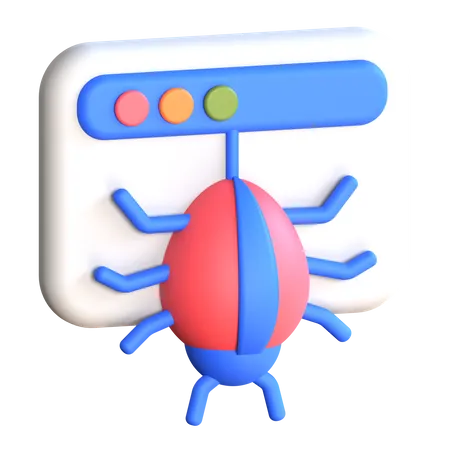 Spider  3D Icon