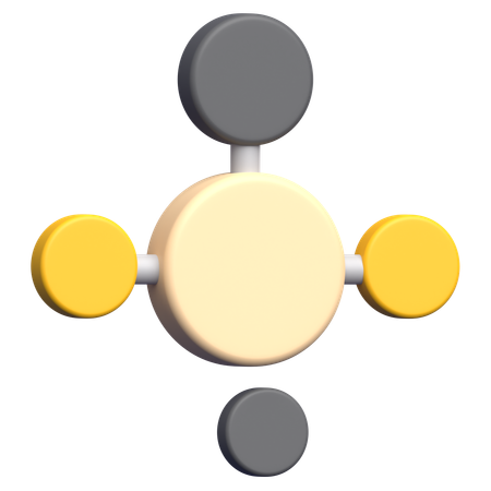 Spider Diagram  3D Icon