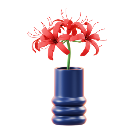 Spider lily  3D Icon