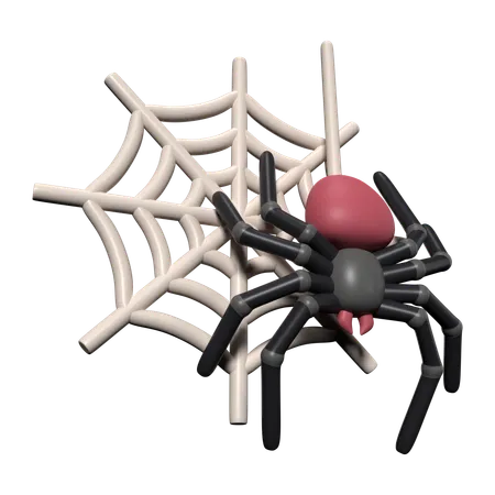 This Is Spider Web 3 D Render Illustration Icon It Comes As A High Resolution PNG File Isolated On A Transparent Background The Available 3 D Model File Formats Include BLEND OBJ FBX And GLTF 3D Icon