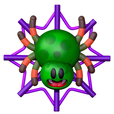 蜘蛛の巣  3D Icon