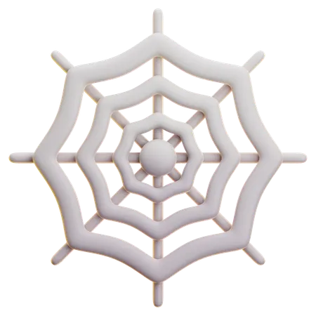 SPIDER WEB  3D Icon