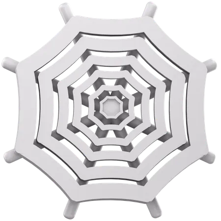 Spider Web  3D Icon