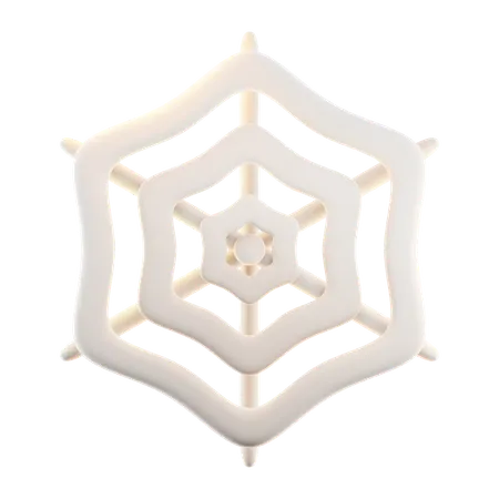 Spider Web  3D Icon