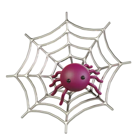 Spider Web  3D Icon