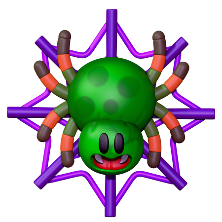 Spider Web  3D Icon