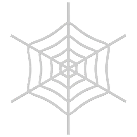 Spider web  3D Icon