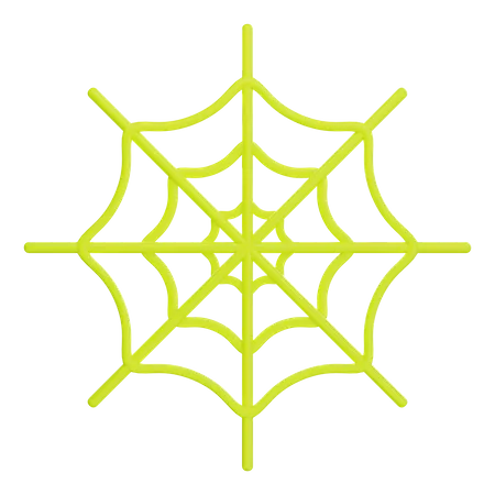 Spiderweb 3 D Icon 3D Icon