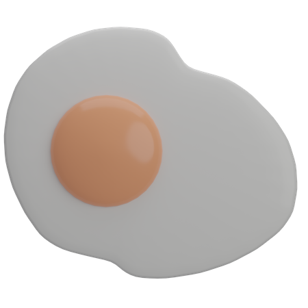 Spiegelei  3D Icon