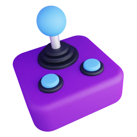 Spiel-Joystick  3D Icon