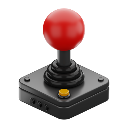 Spiel-Joystick  3D Icon