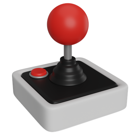 Spiel-Joystick-Controller  3D Icon