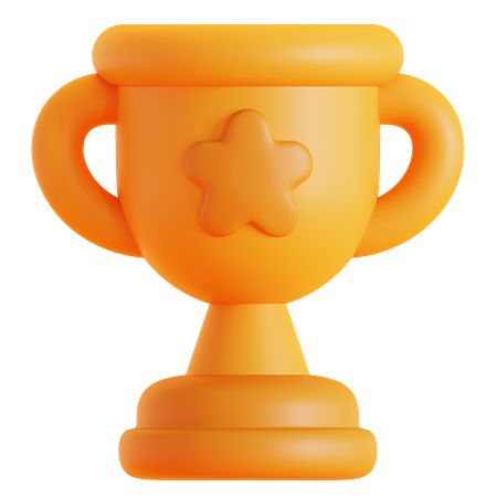 Spiel Trophäe  3D Icon