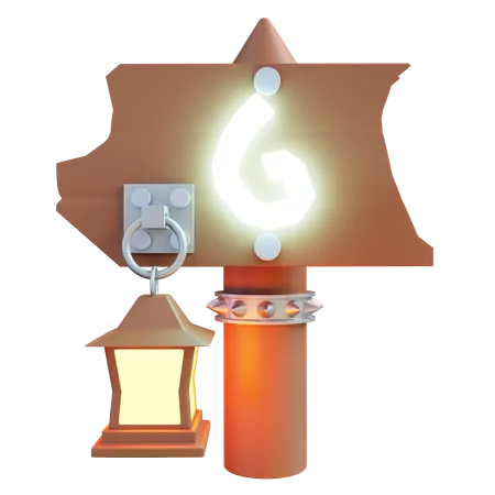 Spiel-Wegweiser  3D Icon