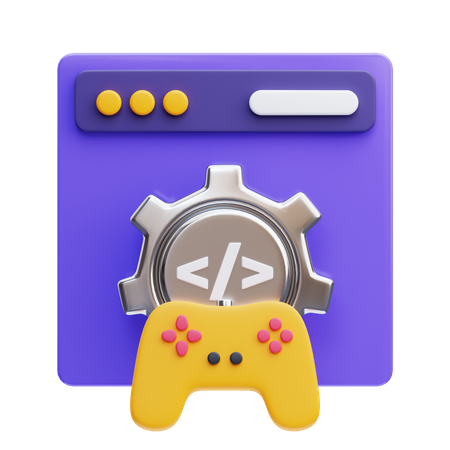 Spieleentwicklung  3D Icon