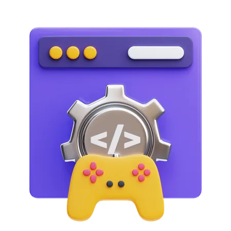 Spieleentwicklung  3D Icon