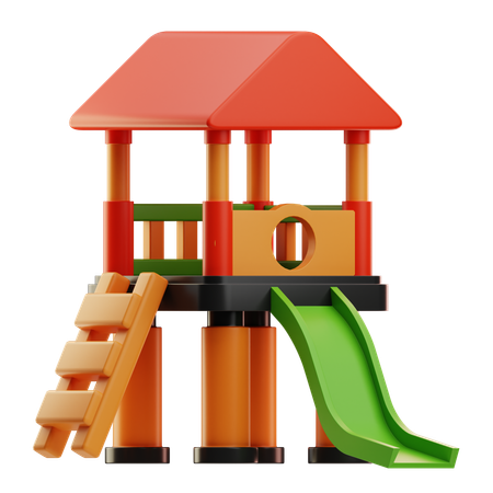 Spielhaus  3D Icon